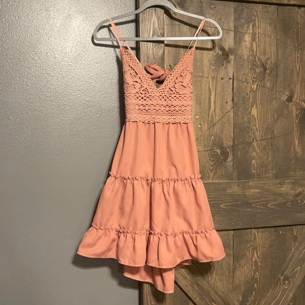 BLUSH SUNDRESS